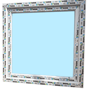 jednokridlove plastove okno 100x100
