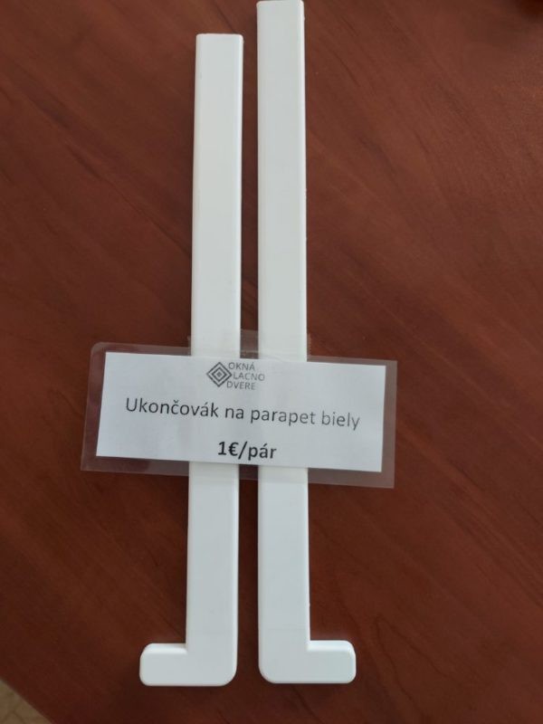ukončovák na parapetu